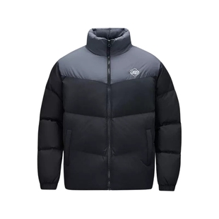 Skechers斯凯奇2025冬季短款情侣款防泼水羽绒服加厚锁温防风立领