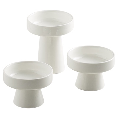 日式高脚碗酒店餐厅餐具凉菜碗茶点碗点心碟甜品碗小吃碗高足盘碗