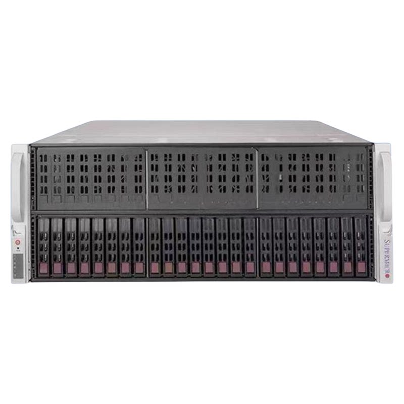 超微AS4124GS-TNR 4U机架式8卡GPU服务器企业级算力支持4090/V100