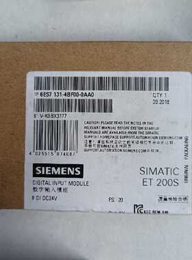 议价全新正品SIEMENS模块6ES7 131-4BF00-0AA0