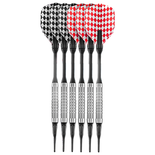 适用各品牌电子飞镖机 通用电子飞镖 塑胶镖盘软式安全电子飞镖8g