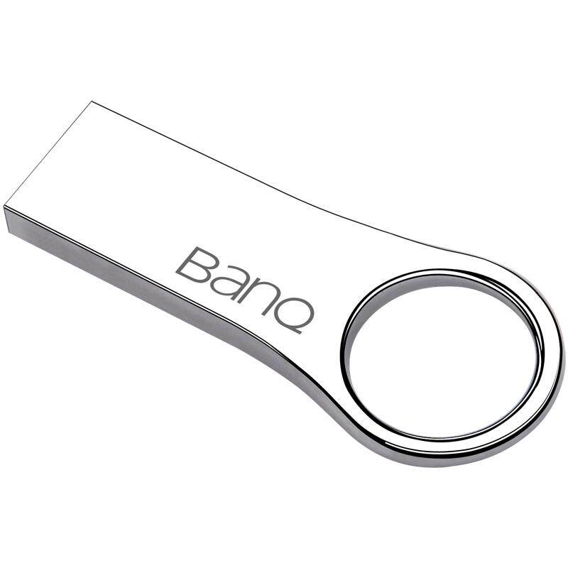 banq u盘64g 高速定制刻字优盘32g车载电脑两用8g学生金属迷你16g