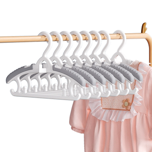 佳帮手儿童衣架婴儿宝宝新生儿小孩专用小衣架家用晾挂伸缩衣撑子
