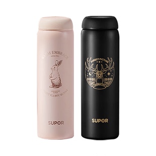 苏泊尔保温杯316L不锈钢高颜值男女学生儿童便携泡茶水杯新款杯子