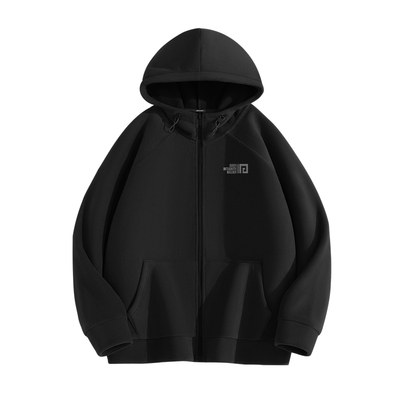 真维斯奥粒绒加绒连帽外套男冬季