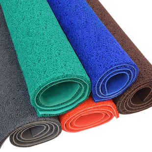 特厚可裁剪红地毯入户门地垫进门口垫迎宾塑料丝圈垫防水防滑脚垫