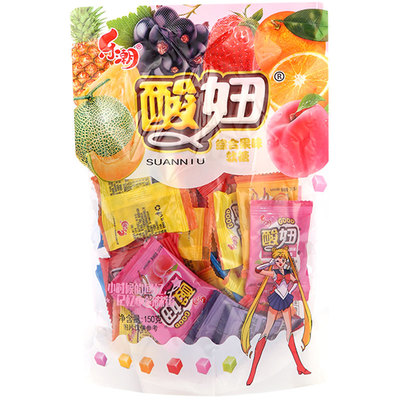 乐潮酸妞软糖混合口味310g糖果