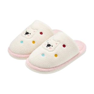 利达妮棉拖鞋女款秋冬季2025新款情侣室内居家防滑保暖毛绒拖鞋男