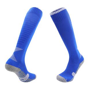 实战长筒足球袜子成人青少年儿童款锦纶毛巾底学生过膝运动袜子