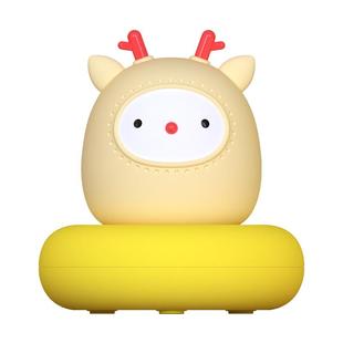 圣诞小夜灯柔光床头灯儿童睡眠萌宠充电拍拍灯可爱男女生年会礼物