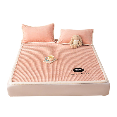 牛奶绒床垫子180x200加厚保暖