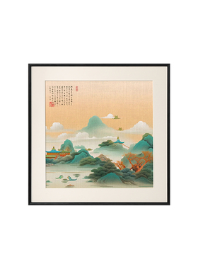 鹏程铝合金正方形画框