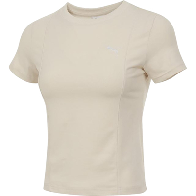 Puma/彪马正品FEMME COLLECTIVE女士修身休闲运动短袖631305-87