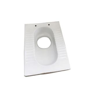 农村旱用大口径直通蹲便器蹲坑家用旱厕大小便加厚陶瓷材质带盖板