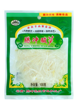 云南栗树园腾冲红酸笋炒肉煮鸡鱼
