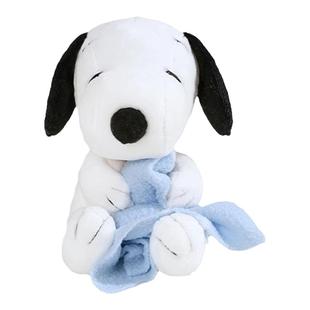 日本snoopy周边正版毛巾睡颜史努比公仔玩偶娃娃毛绒玩具生日礼品