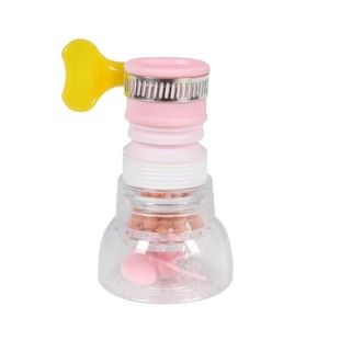 水龙头防溅头厨房净水过滤器可伸缩旋转带麦饭石节水花洒神器