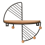 创意墙上置物架收纳化妆品钥匙挂架挂钩卧室卫生间免打孔墙面壁挂