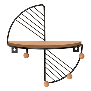 创意墙上置物架收纳化妆品钥匙挂架挂钩卧室卫生间免打孔墙面壁挂