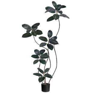 黑金刚仿真绿植高级感客厅装饰落地摆件室内大型盆栽假树仿生植物
