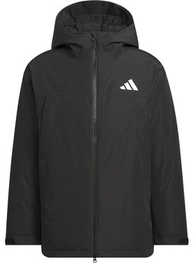 Adidas/阿迪达斯正品舒适春季款男女连帽保暖羽绒服KT5004