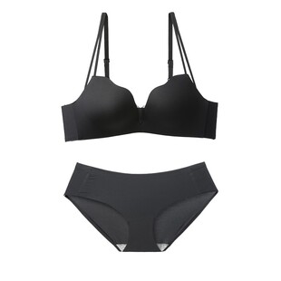 聚拢内衣女小胸显大性感无痕胸罩无钢圈收副乳防下垂纯欲美背文胸