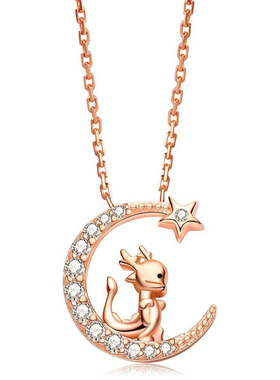 S925纯银十二生肖项链本命年礼物