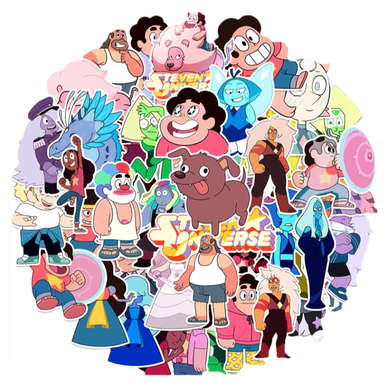 50张卡通宇宙小子装饰贴纸批发