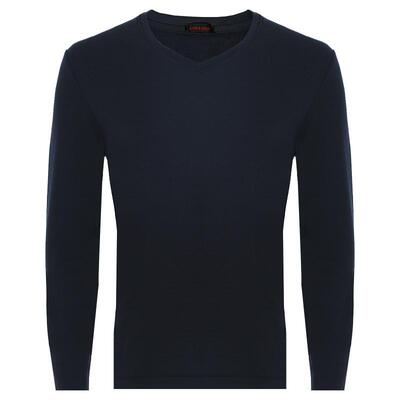 爱慕先生男士双层V领长袖