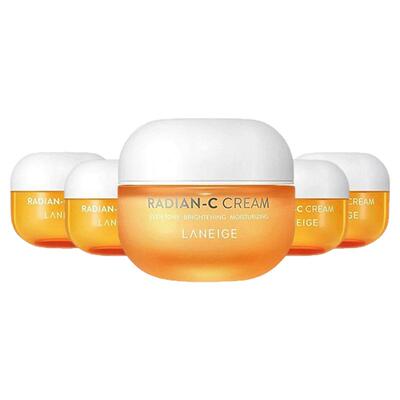韩国直邮Laneige兰芝小橘灯焕亮维C面霜滋润30ml*2+10ml 七夕正品