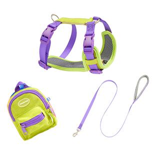 Touchdog它它狗狗牵引绳胸背带中小型犬宠物遛狗绳牵狗带包泰迪