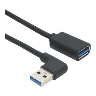usb3.0延长线弯头usb90度数据线USB3.0电脑连接线U盘鼠标键盘连接线USB3.0充电数据延长