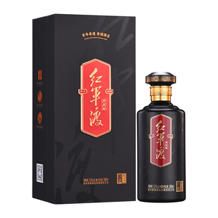 红军渡得意版贵州酱香型白酒53度纯粮大曲坤沙送礼高端宴请500ML