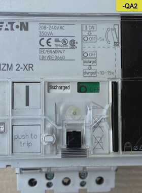 EATON  NZM2-XAD 250  IEC/EN 60947  DIN VDE 0660  208-240V AC