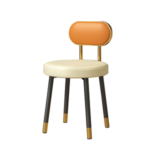 小凳子家用现代简约网红板凳客厅备用椅子靠背圆凳大人结实沙发凳