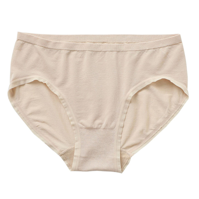 日系无缝一体中腰高弹棉三角内裤