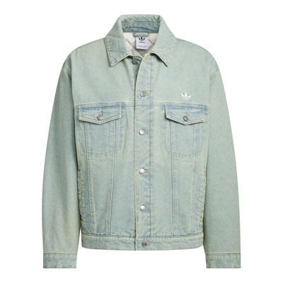 Adidas阿迪达斯复古牛仔夹克外套