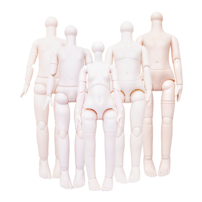 mjd娃娃配件6分实心素体可拆卸