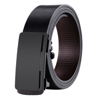 袋鼠腰带男款2026新款真皮无牙内扣男士皮带休闲百搭男式牛皮裤带