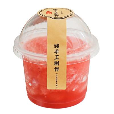 一次性塑料布丁杯子甜品碗酱料