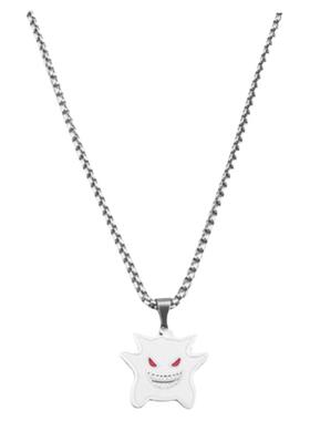 ins耿鬼小怪兽幽灵潮牌吊坠项链