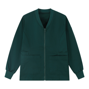 涤棉男女春秋冬涤棉拉链夹克手术室巡回服牙科美容科护理工作服