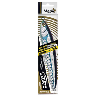 日本Maria玛利亚LEGATO浮水铅笔饵50克60g船钓金枪黄鲣GT海钓假饵