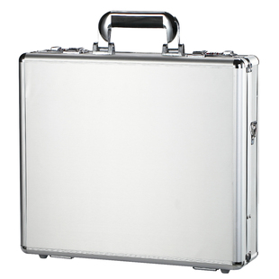 带密码锁的装14寸笔记本电脑箱子安全保护包手提式17寸文件收纳盒