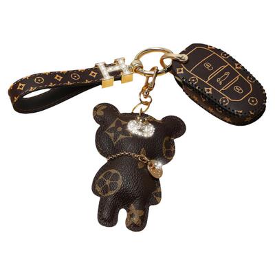 未奥汽车钥匙套23款中兴未奥BOMA微型电动车专用高档真皮扣壳男女