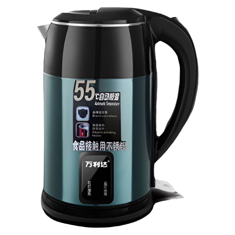 万利达2.5L保温防烫电热水壶