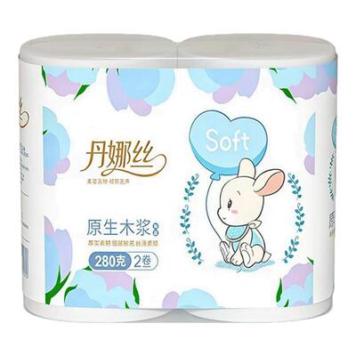 丹娜丝卷纸280g家用实惠大粗卷