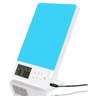 26000lux SAD光疗灯蓝光冷白光能量灯缓解季节性抑郁情绪失调