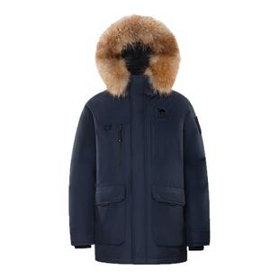 骆驼羽神Ultra户外鹅绒羽绒服冬季新款男女款外套工装三防派克服