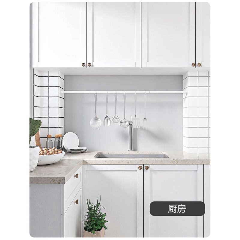 免打孔伸缩杆晾衣杆浴室卫生间架浴帘杆窗帘杆卧室衣柜撑杆试衣间